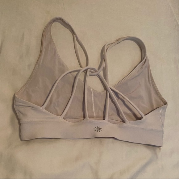 Athleta Sports Bra, Size XS, White - Picture 4 of 5